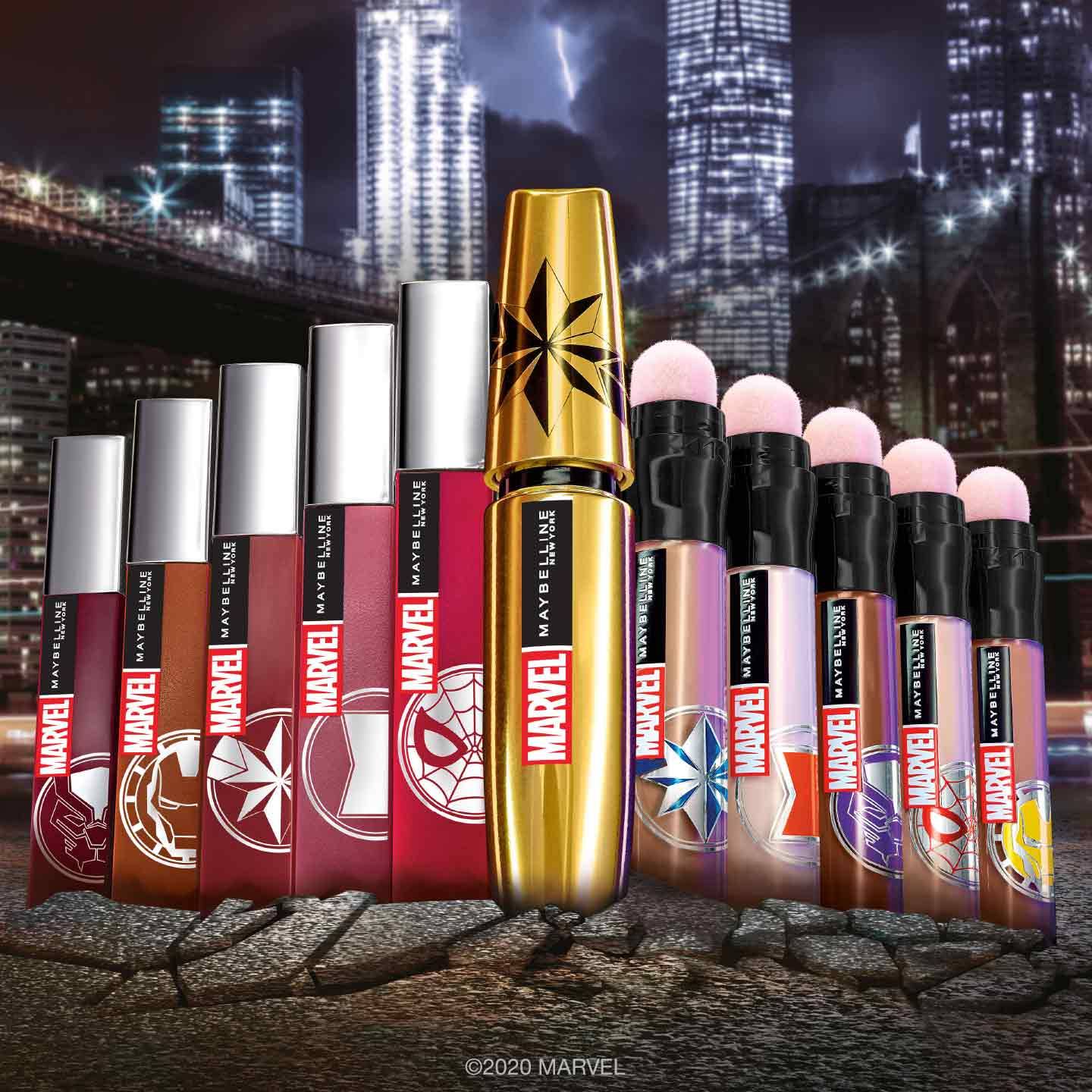 Maybelline en Marvel